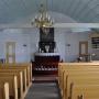 Interieur van het kerkje in Bøur