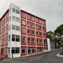 Hotel Tórshavn, onze kamer was op de 2e verdieping op de hoek