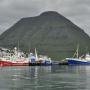 Schepen in de haven van Klaksvík