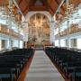 Interieur van de Christianskirkjan kerk