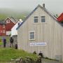 Het Kristianshús, het enige guesthouse annex café op het eiland