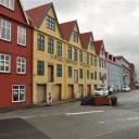 Gebouwen langs de havenkade, Undir Bryggjubakka, in Tórshavn